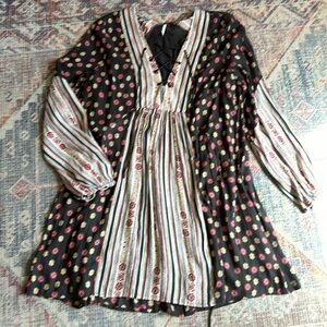 Free People long sleeve mini dress